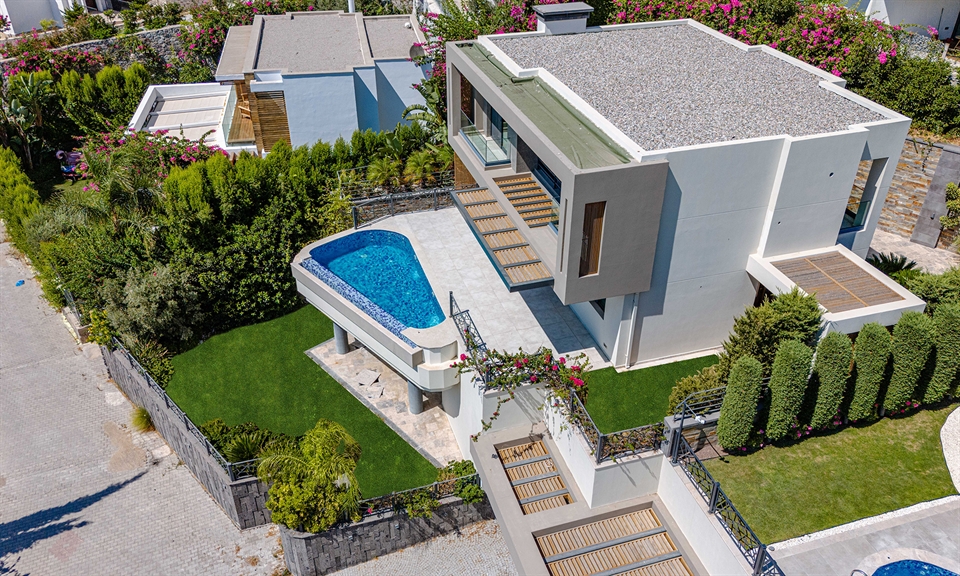 Gündoğan 6+2 Villa Bodrum For Sale